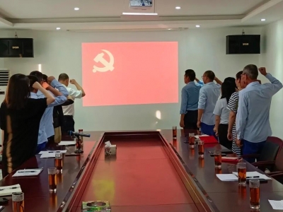 不忘初心，砥礪前行——?jiǎng)?chuàng)輝電氣黨支部開(kāi)展“對(duì)黨說(shuō)句心里話(huà)”主題黨日活動(dòng)