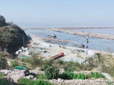 浙江金七門(mén)核電廠(chǎng)混凝土攪拌站及砂石廠(chǎng)臨時(shí)供電工程一階段順利送電！